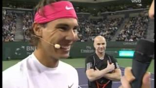 Rafael Nadal very cheeky and funny interview