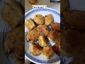 Pan fried potatoes with tempe / perkedel kentang dan tempe