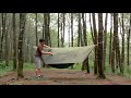 Set Up Ultralight Hammock Shelter Uttara #Ultralight #UltralightCamping