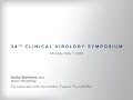 CVS 2018 presentation:  Kathy Stellrect – Flu detection with the  Panther Fusion Flu A/B/RSV assay