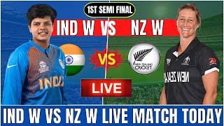Live : India W U19 Vs NZ W U19 | India Women U19 Vs New Zealand Women U19 Live | IND W Vs NZ W Live