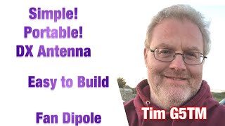 HAM RADIO: Simple Fan Dipole Antenna