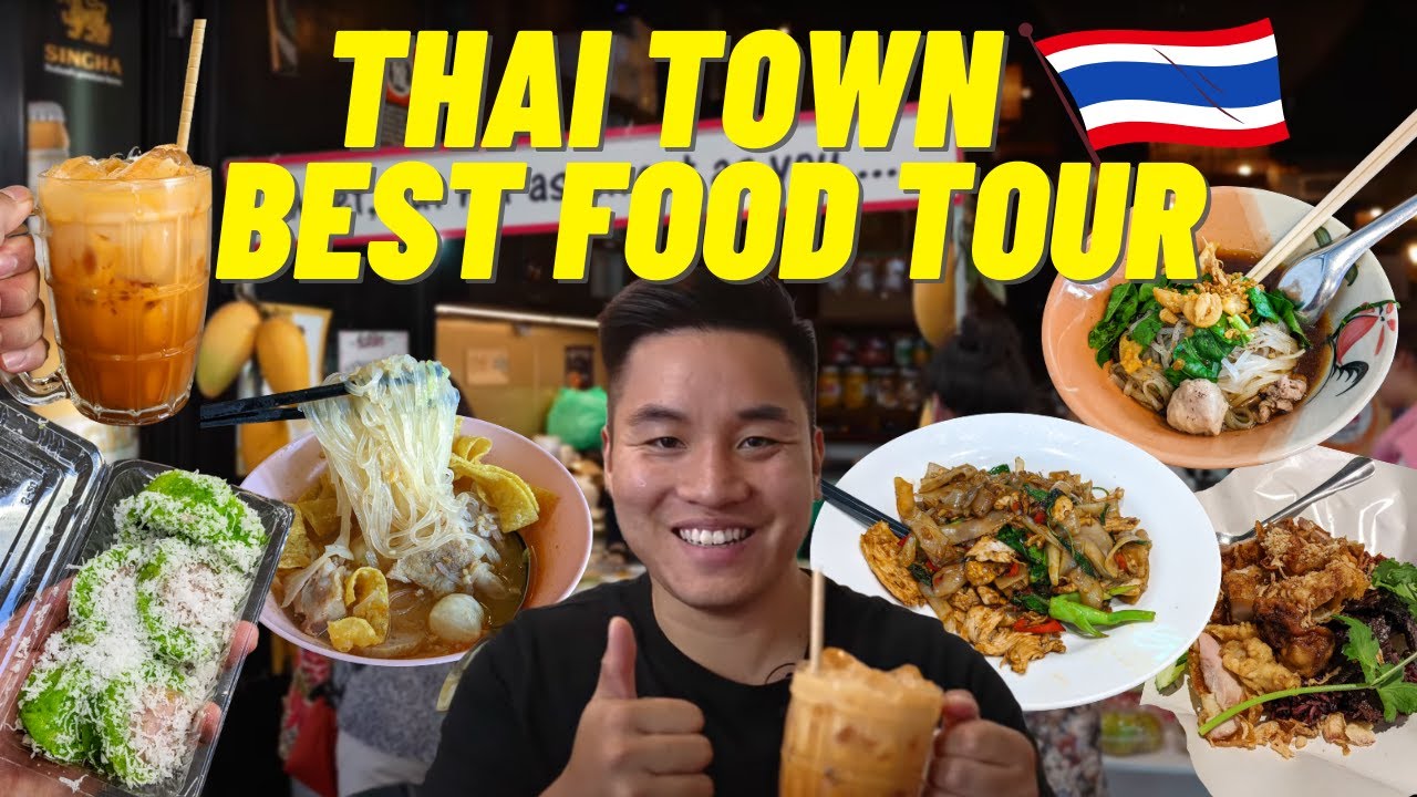 THAI TOWN FOOD TOUR | Must Try In Sydney - Boat Noodles, Pad Kee Mao ...