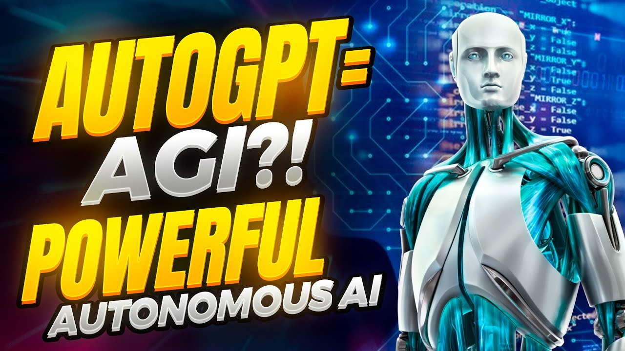 Autogpt Turn Gpt 4 Into A Powerful Self Learning Ai Youtube