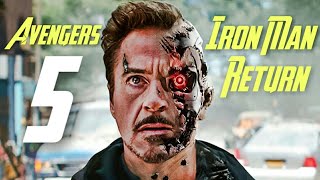 Iron Man Return Confirmed | Avengers 5 | 5 Ways Iron Man Can Return In MCU | RDJ | Phase 5 | Hindi
