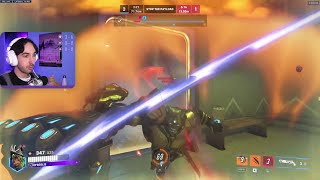 Double Kill Through Spawn Doors | Overwatch 2