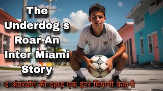 The Underdog's Roar An Inter Miami Story | motivational football live journey hindi story  #story