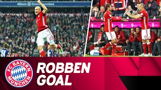 Arjen Robben's Comeback Goal Against Hertha Berlin | 2016/17 Season