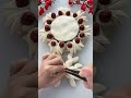 Beautiful satisfying art from pastry tutorial #shorts #pastryartmasters