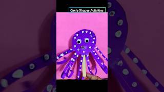 7 Shapes Activities for kids #youtubeshorts #ytshorts #shorts #shortfeed #kidscraft #shapesactivity