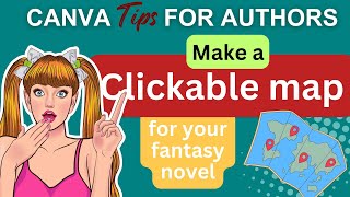 Make a clickable map in Canva