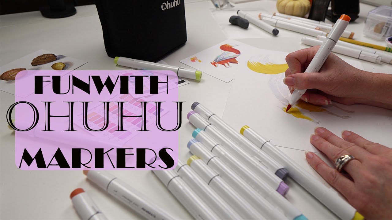 Trying Ohuhu Markers Part 2 Youtube