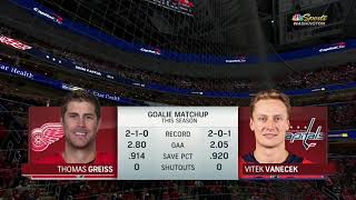 NHL   Oct.28/2021  Detroit Red Wings - Washington Capitals
