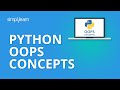 Python OOPS Concepts | Python Object Oriented Programming Tutorial | Python Tutorial | Simplilearn