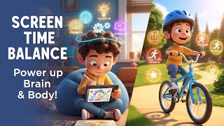 Is Too Much Screen Time Bad? 📱 The Secret to a Healthy Balance! Fun Science