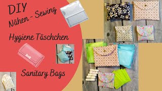 DIY Hygiene Täschchen / Sanitary Bags