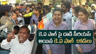 KA Paul and His Daughter In Law Jyothi Fires On TRS Government | Manastars