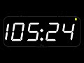 120 minute timer alarm 1080p countdown