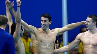 Michael Phelps has emotional end to Rio Olympics