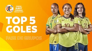 Top de goles de la CONMEBOL Sub 17 Femenina 🤩🔝⚽️