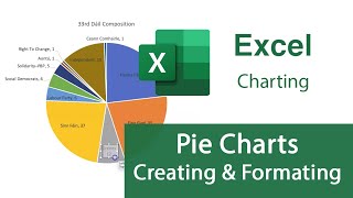 Pie Charts - Creating & formatting - Mac Excel