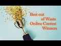 📱Winners of Best Out of Waste Contest