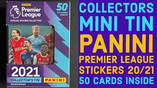 Collectors Mini Tin 🔥 50 Cards 👍 Captains Galore 😲 Panini Premier League Stickers 2020/21 [6.03]