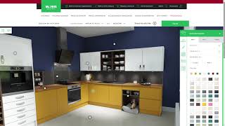 Panoramic 360 CG Kitchen visualizer tool