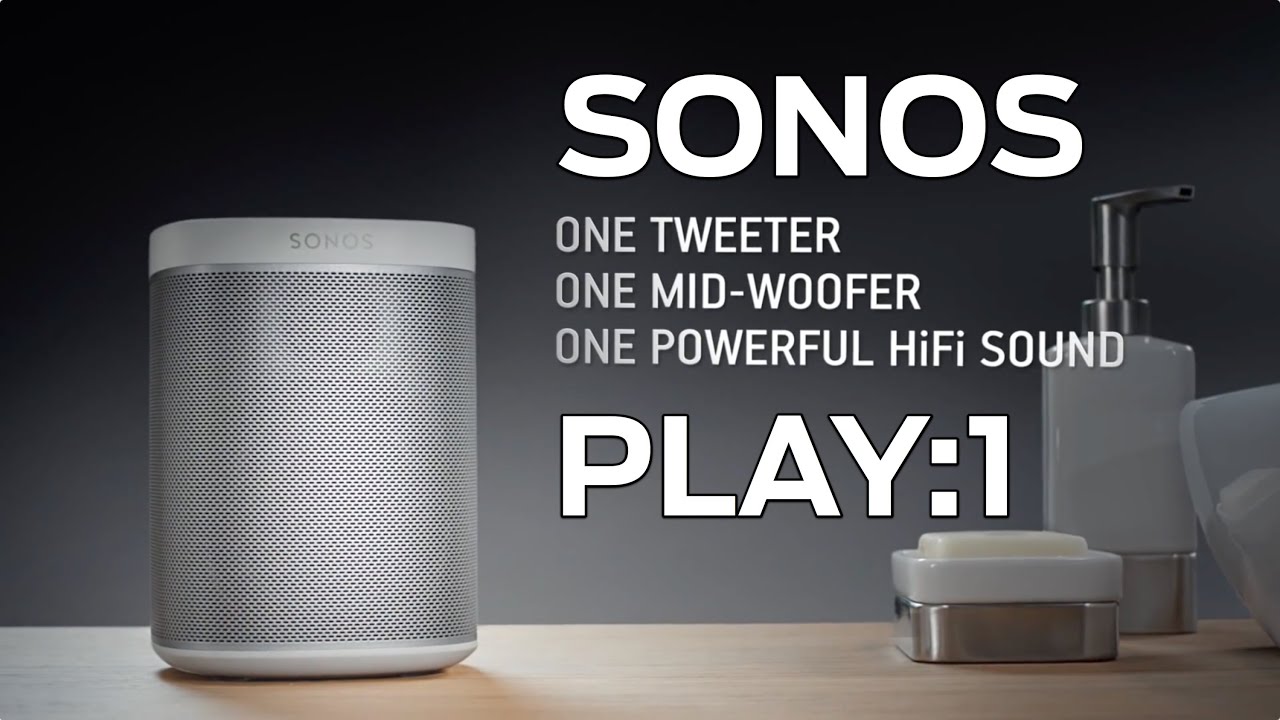 Sonos Play 1 Unboxing Overview Wireless Speaker Youtube