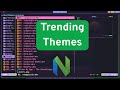 20 Trending Neovim Themes + Live Previews (Nov 2025)