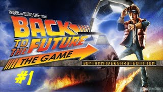 Back to the future The game Episode 1 - Part 1 It's about time 1080P