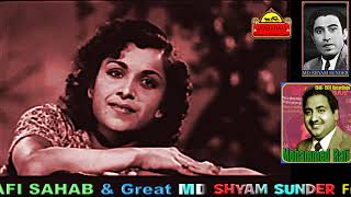 RAFI SAHAB~Film BAZAAR~1949~O Jane Wale Chand~* HD Video & Audio ****TRIBUTE To Great RAFI *