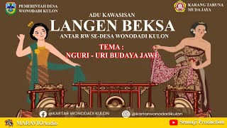 Live Streaming Lomba Langen Beksa Antar RW Se-Desa Wonodadi Kulon || MARAVIO Audio