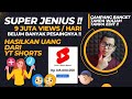 9 Juta Views / Hari, Cara Jenius Hasilkan Uang Dari Youtube Shorts Tanpa Edit & Tanpa Wajah !