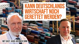 Hans-Werner Sinn sieht schwarz: Kann Deutschlands Wirtschaft noch gerettet werden?