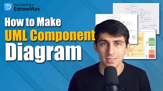 UML Component Diagram Tutorial in EdrawMax | System Architecture Guide