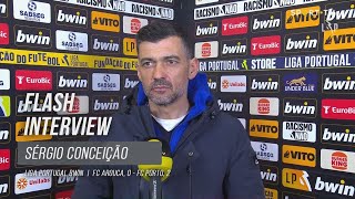 Sérgio Conceição elogiou 2.ª parte da sua equipa