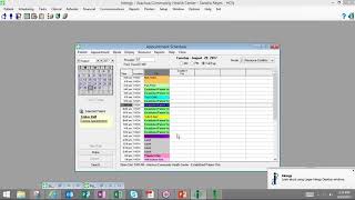 Intergy Appointment Scheduler Template Set Up