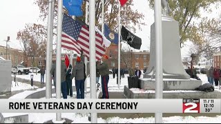 Veterans Day Ceremonies Across Mohawk Valley Honor Local Heroes