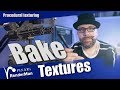 Texture baking using Renderman for Maya