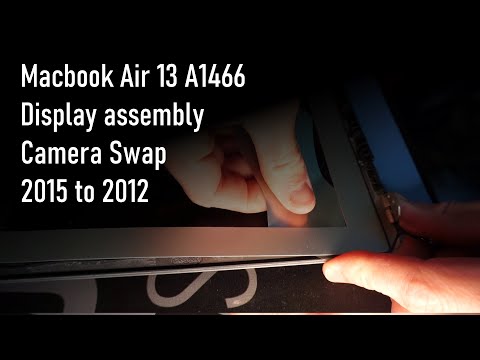 Macbook Air 13 A1466 Webcam replacement
