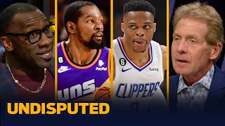 Russell Westbrook downplays beef with Kevin Durant ahead of Clippers-Suns series | NBA | UNDISPUTED
