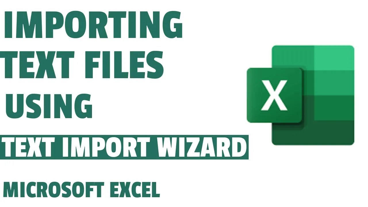 Importing Text Files Into Microsoft Excel Using Text Import Wizard ...