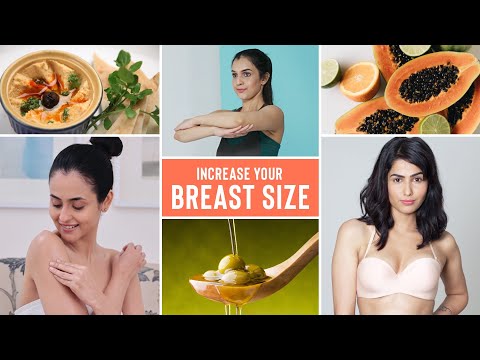 Why do breasts increase in size?