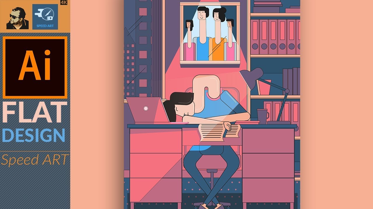 Illustrator Speed Art