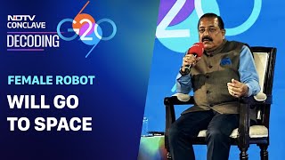 Science Minister Jitendra Singh On Gaganyaan Mission: "Female Robot Will Go To Space"