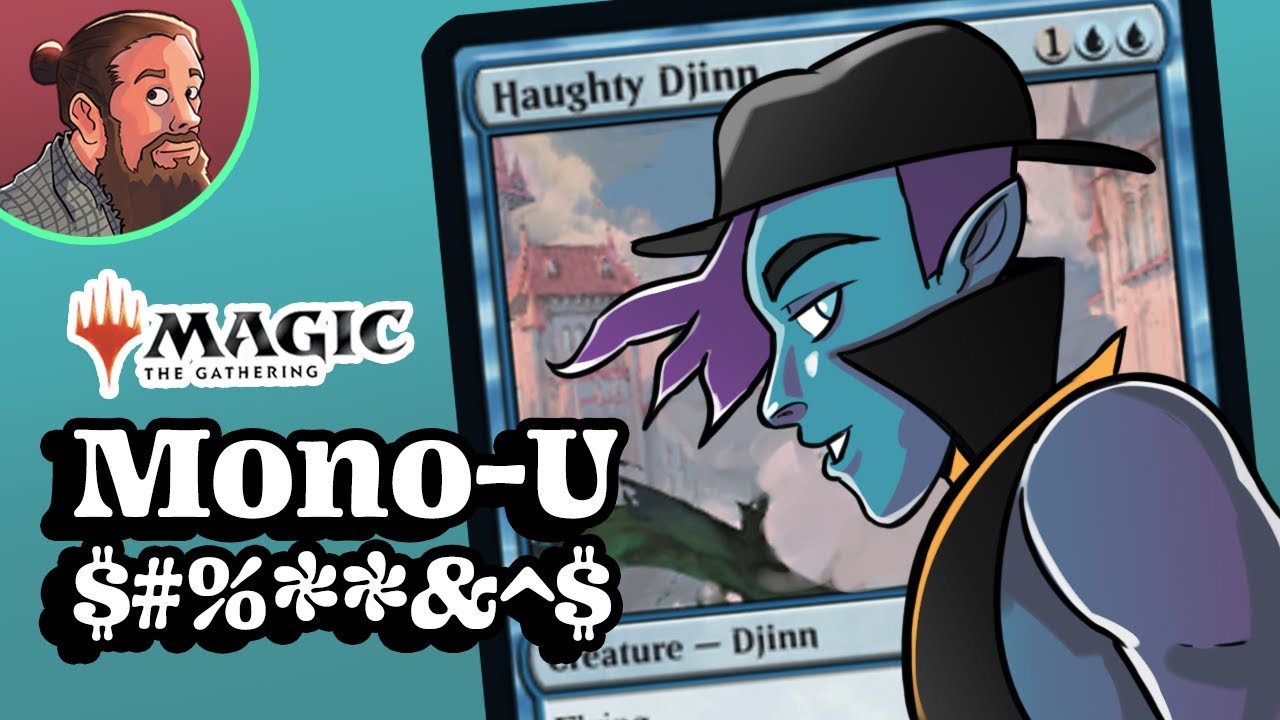 The Most Annoying Budget Deck in Standard | 8 Rare Mono-Blue $#%**&^$ | MTG (Magic: the Gathering)