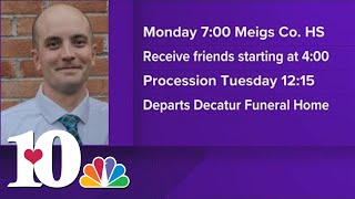 Funeral arrangements for Meigs Co. Deputy RJ Leonard announced