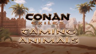How to Tame Animals in Conan Exiles! | Pet & Thrall Guide