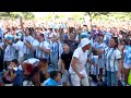 Argentina fans CRAZY reaction as they reach the World Cup Final